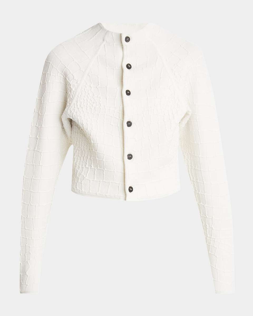 Scala Textured Cardigan